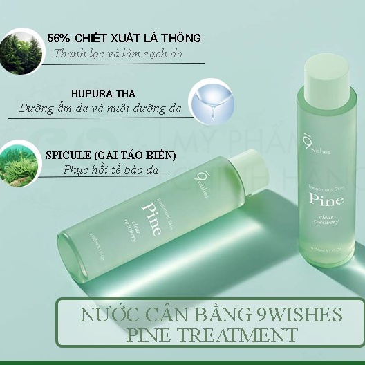 Nước Cân Bằng 9 WISHES PINE TREATMENT SKIN 150ml