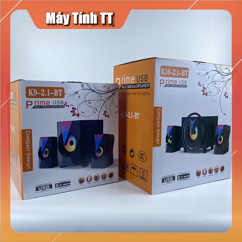Loa Máy tính có Bluetooth  K10 để bàn  jack cắm usb âm bass mạnh đẹp chất có dây giá rẻ