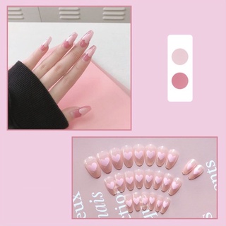 Set 24 Móng Tay Giả Kèm Keo Dán