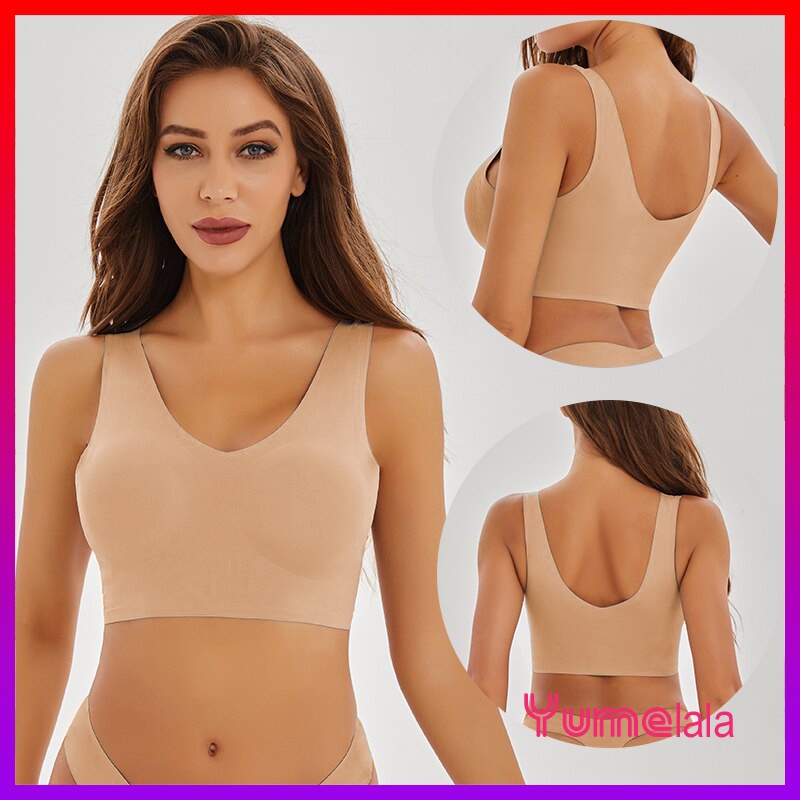 Áo bra su  cổ lưng V sang xịn mịn  - Plus size bra