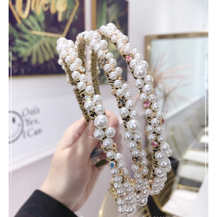 Cài Tóc Đính Đá Thời Trang Hàn Quốc Cho Nữ