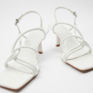 GIÀY CAO GÓT ZARA NỮ TRẮNG AUTH TUỒN