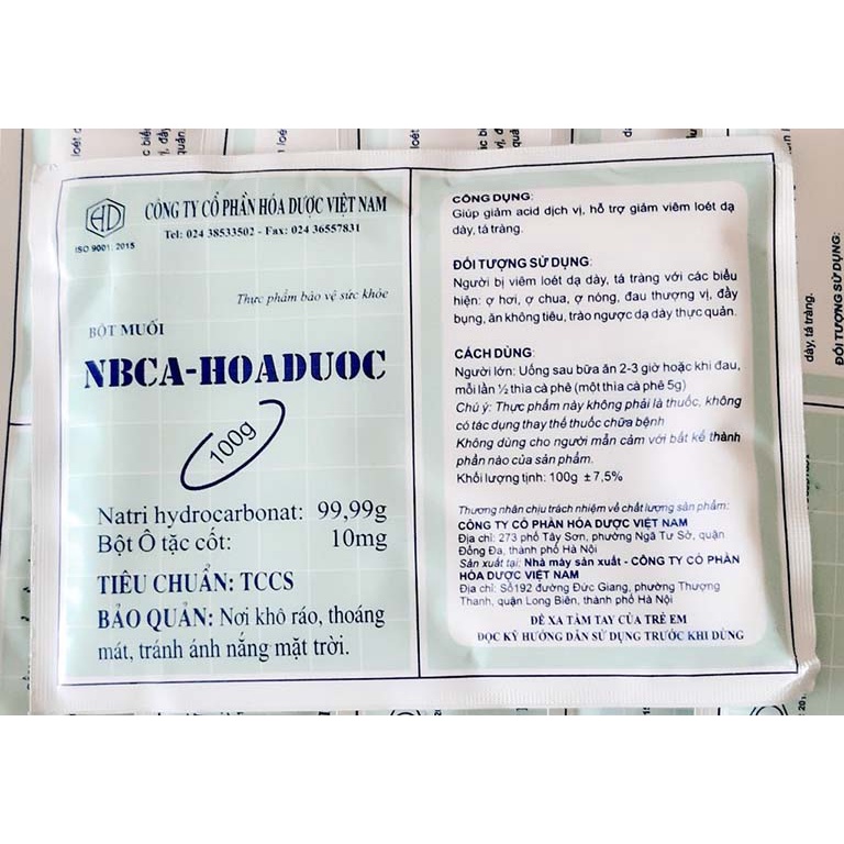 Muối Dạ Dày 100g - Mẫu khác nhau tùy đợt - NabiCa