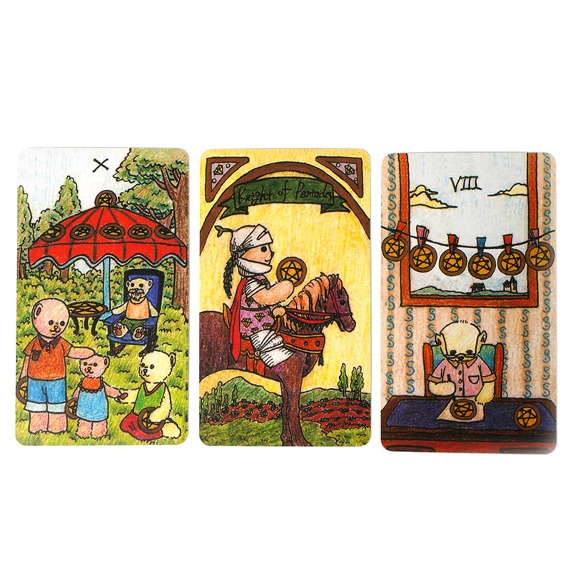 Bộ Bài Tarot Gấu Muppet Độc Đáo Cho Người Mới Bắt Đầu