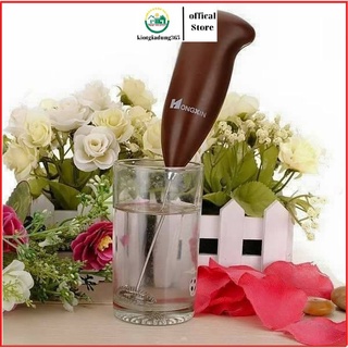 Máy đánh trứng cầm tay mini dùng đánh kem,trộn bột,cafe tự động khuấy dùng pin