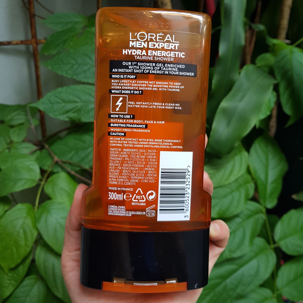 SỮA TẮM LOREAL EXPERT DÀNH CHO NAM 300ML CỦA MỸ