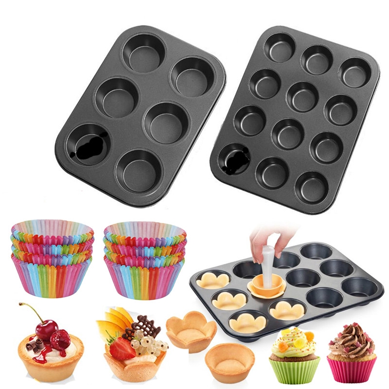 Khuôn Làm Bánh Tròn 6 Lỗ Tiện Lợi