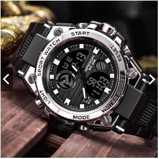 Đồng Hồ Thể Thao Nam SANDA , Đồng Hồ Thể Thao Chống Va Đập, Full Hộp, Pin -365.store