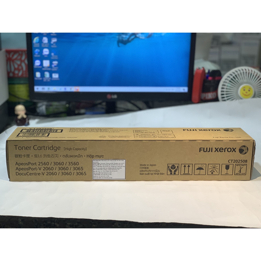 Mực in chính hãng Fuji Xerox DocuCentre-V 3065/3060/2060 Black Toner (CT202509) - 25K trang