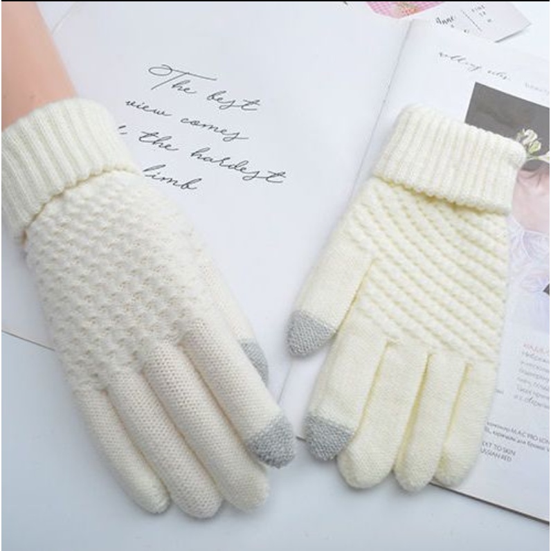 Găng Tay Giữ Ấm Chống Lạnh Mùa Đông Thiết Kế Dễ Thương