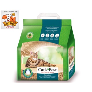 CAT’S BEST SENSITIVE CÁT VỆ SINH HỮU CƠ CHO MÈO 8L