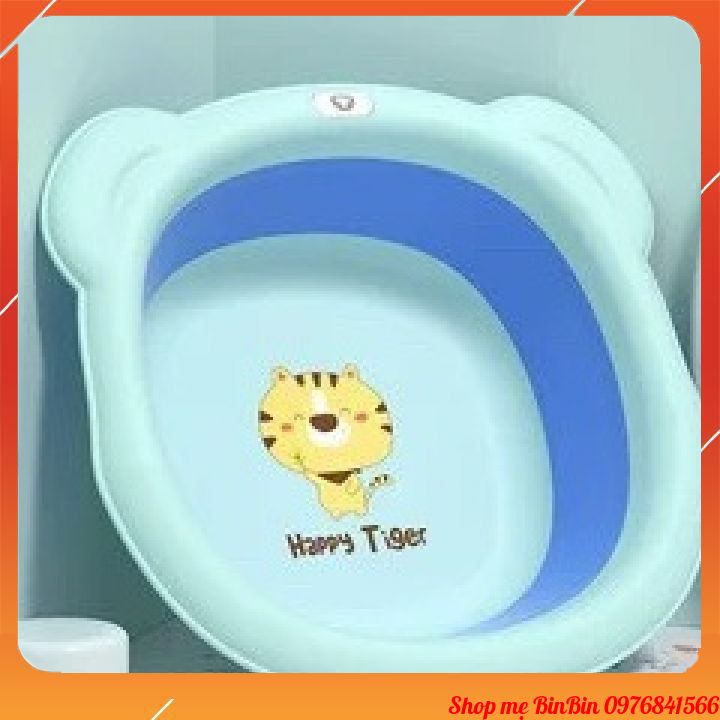 Chậu rửa mặt gấp gọn cho bé siêu tiện lợi