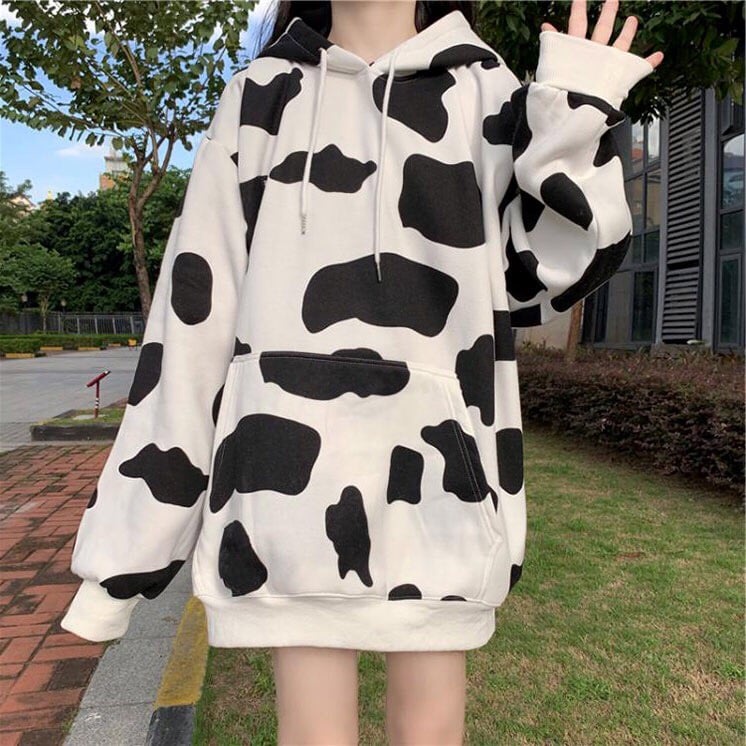 Áo Hoodie Bò Sữa Unisex nam nữ chất cotton xịn hót trend