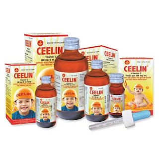 Sirô Ceelin bổ sung vitamin C cho bé