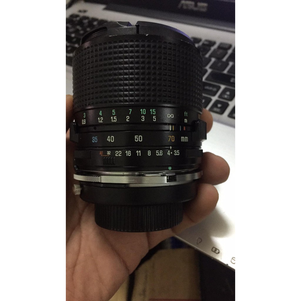 lens tamron 35-70 mm f3.5 macro