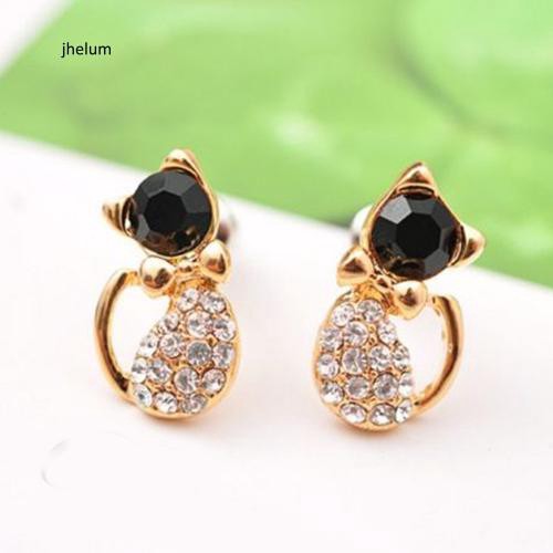 Khuyên tai nữ hình chú mèo đáng yêu