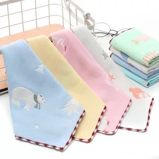 combo 10 set khăn sợi tre cho bé