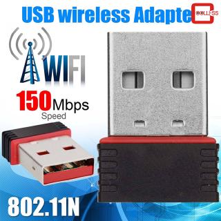 Dongle kết nối mạng không dây mini USB kết nối WIFI 802.11 B/G/N cho Laptop PC UK