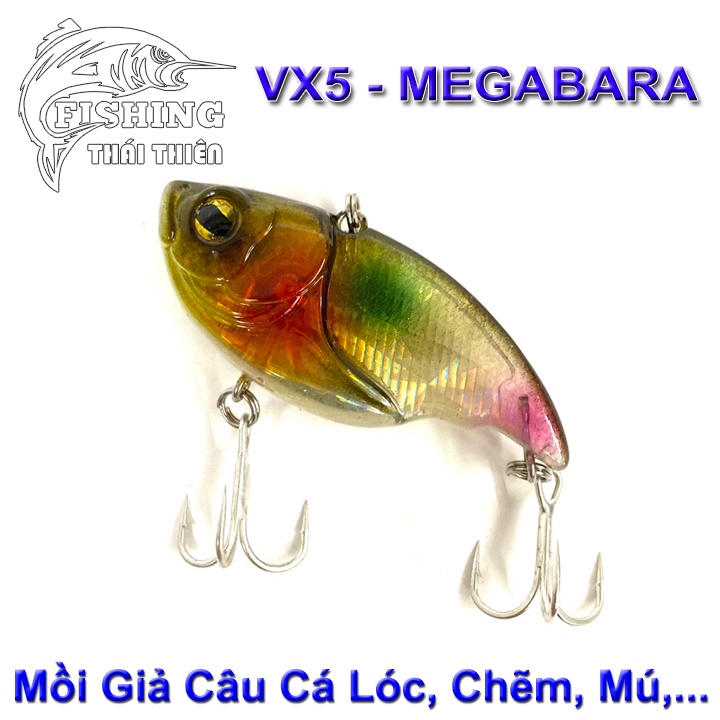 Mồi Giả Câu Cá VX5 5cm, 12g Chuyên Câu Lure Cá Lóc, Chẽm, Mú,  Siêu Nhạy Với Các Loại Cá Săn Mồi