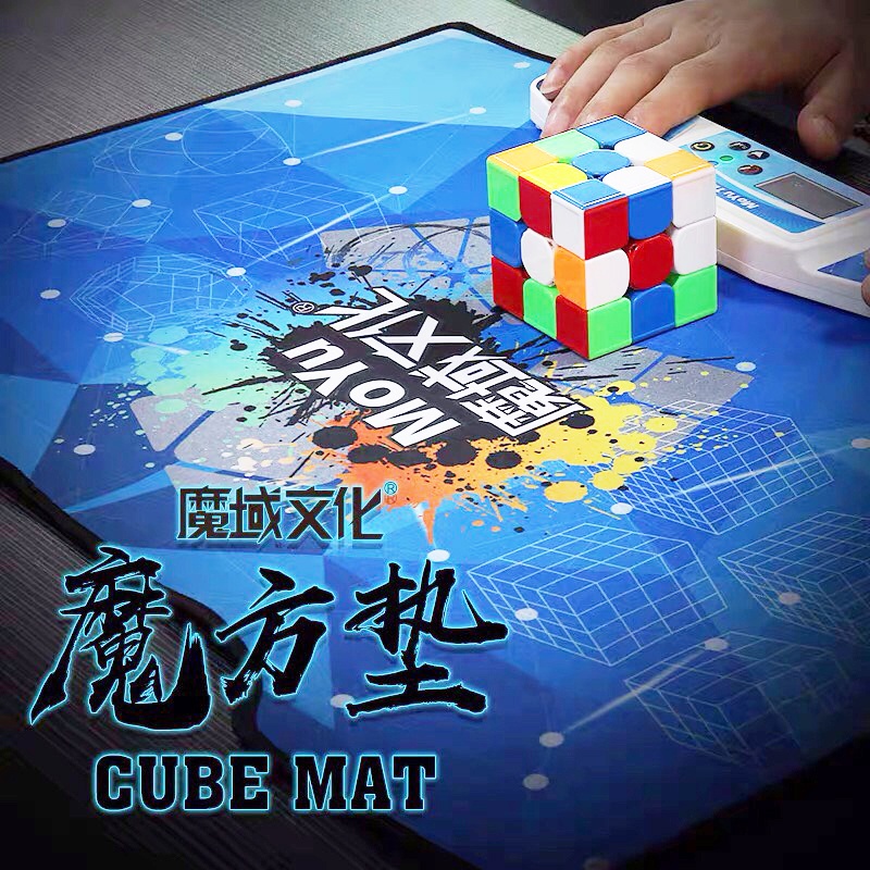 Bấm Giờ Rubik MoYu Timer - Đồng Hồ Tính Thời Gian Giải Rubik, Thảm Kê Rubik Cực Đẹp