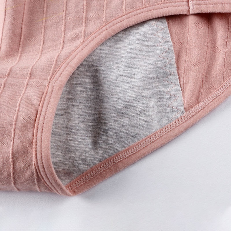 Quần Lót Cotton Chống Tràn Plus Size Cho Nữ