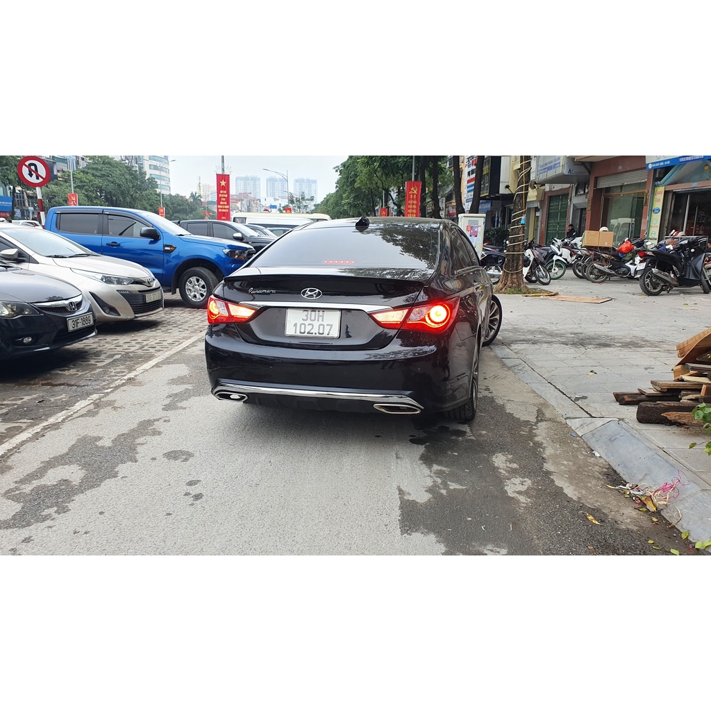 Lippo, Lip Chia Pô,Ốp Cản Sau Cho xe Sonata Hàng Cao Cấp Loại 1