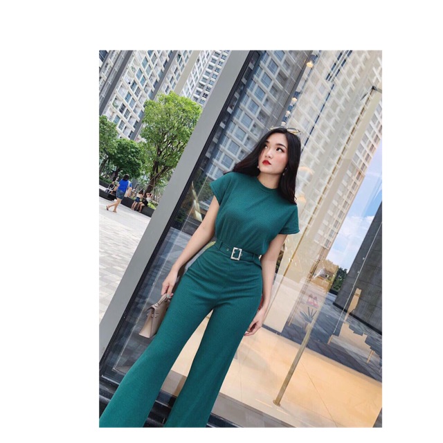 Jumpsuit tay dơi sang trọng