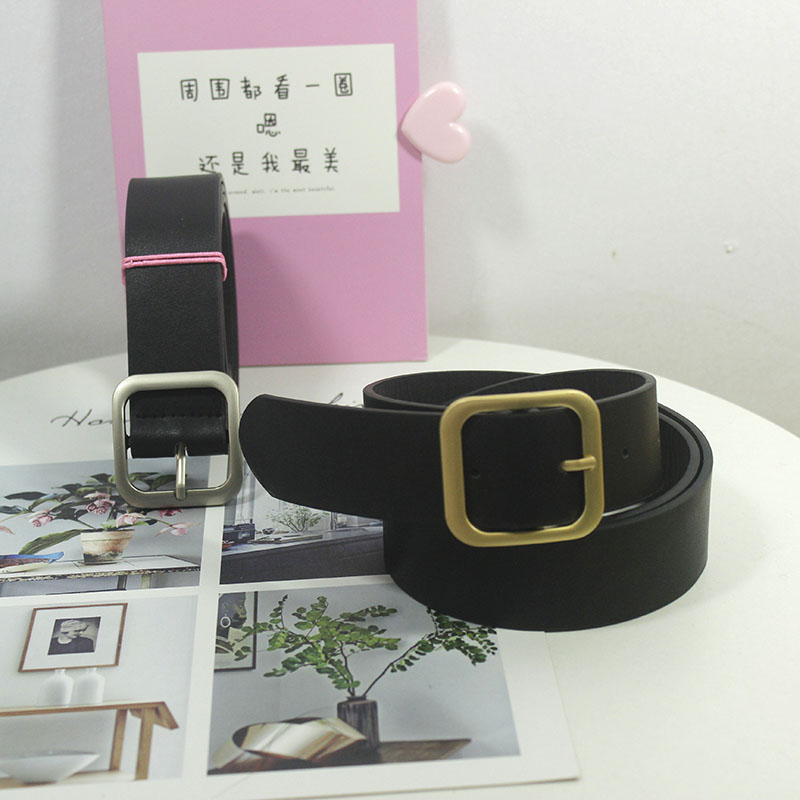 Thắt Lưng Giả Da Thời Trang Theo Phong Cách Hàn Quốc