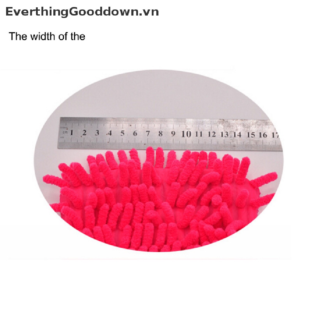 1 Găng Tay Rửa Xe Hơi Bằng Sợi Chenille Anthozoan Siêu Mịn EverthingGooddown Mới