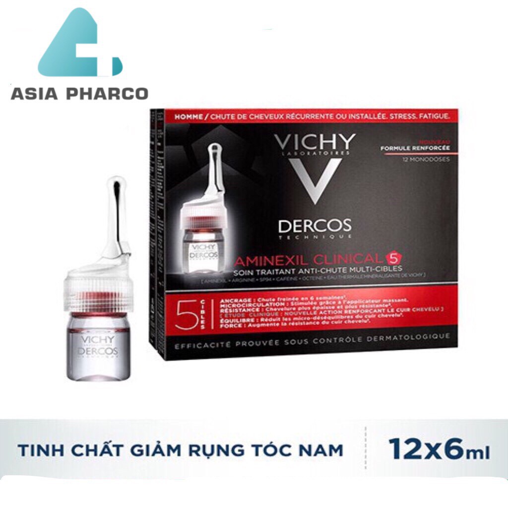 Dưỡng chất giúp dưỡng tóc &amp; giảm rụng tóc dành cho nam Vichy