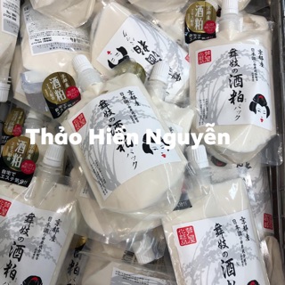 Ủ trắng bã rượu sake cô gái hàng Nhật( Hàng order)