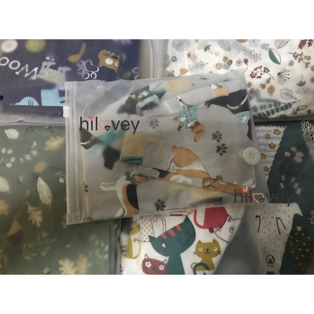 Mũ Bác Sĩ Chất Liệu Cotton Màu Trơn In Họa Tiết Chim Cú Bầu Trời Sao ECG