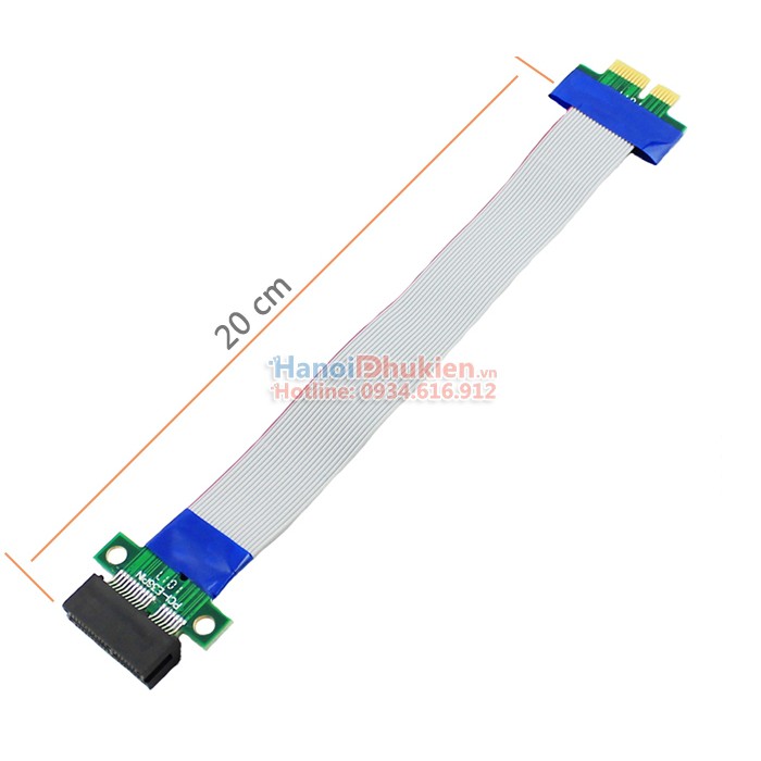 Dây cáp Riser PCI-E 1X nối dài 20cm