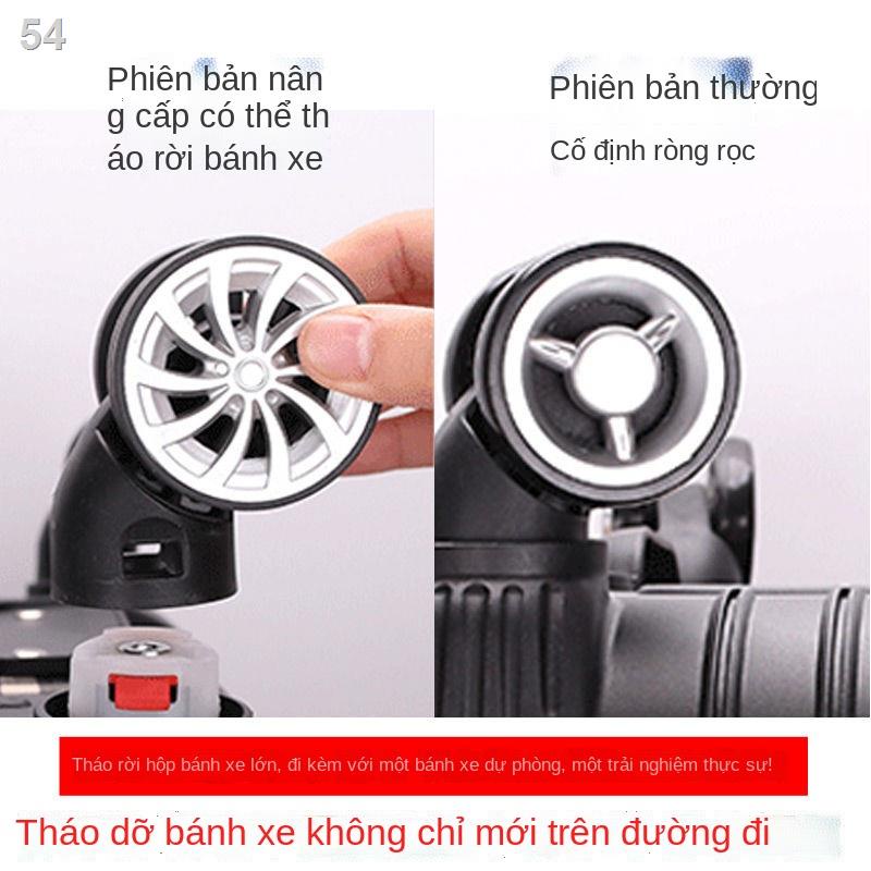 （Hộp kéo）Hành lý bằng vải Oxford chống thấm nước hộp đựng đồ có sức chứa lớn mật khẩu sinh viên du lịch unisex vali kéo