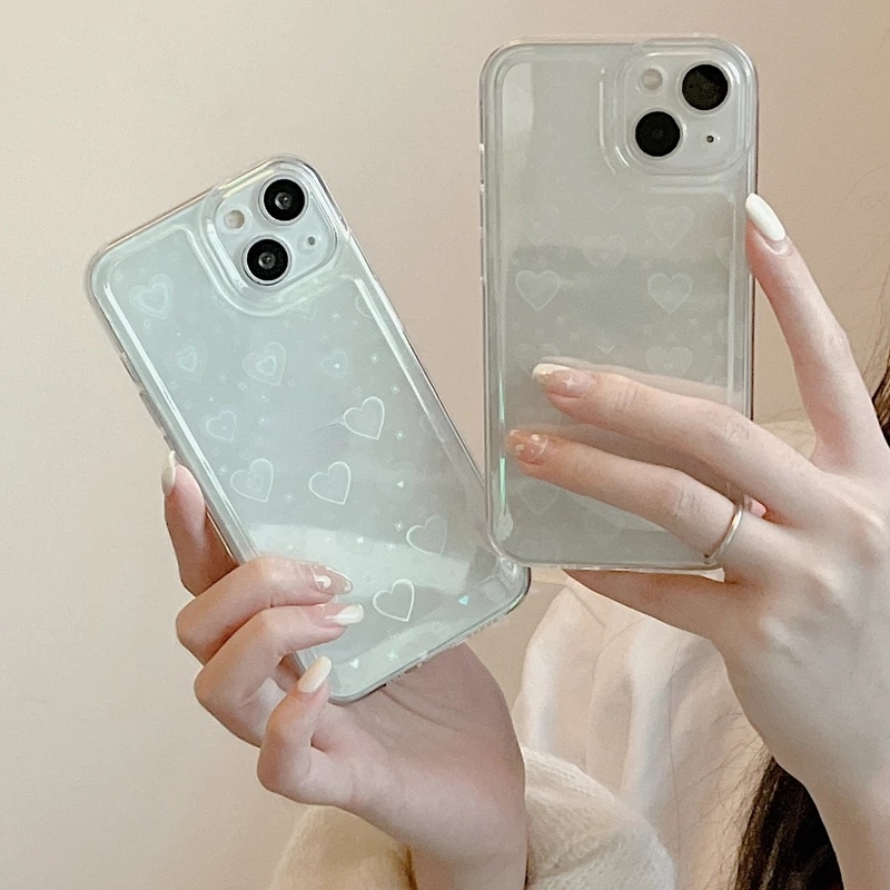 Ốp Điện Thoại PC Cứng Trong Suốt In Hình Gấu Kèm Giá Đỡ Cho iphone 13 12 11 Xs / X XR 7P / 8P 13Promax 12Promax 11promax Đen