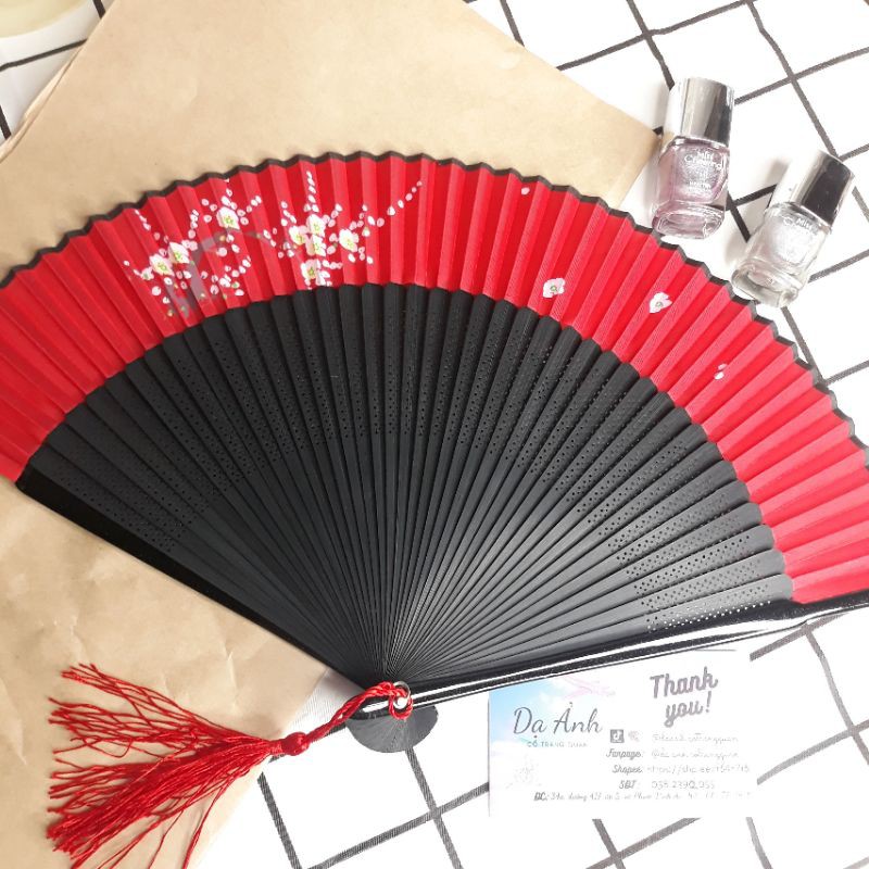 QUẠT XÒE CỔ TRANG TRUNG QUỐC SIÊU RẺ