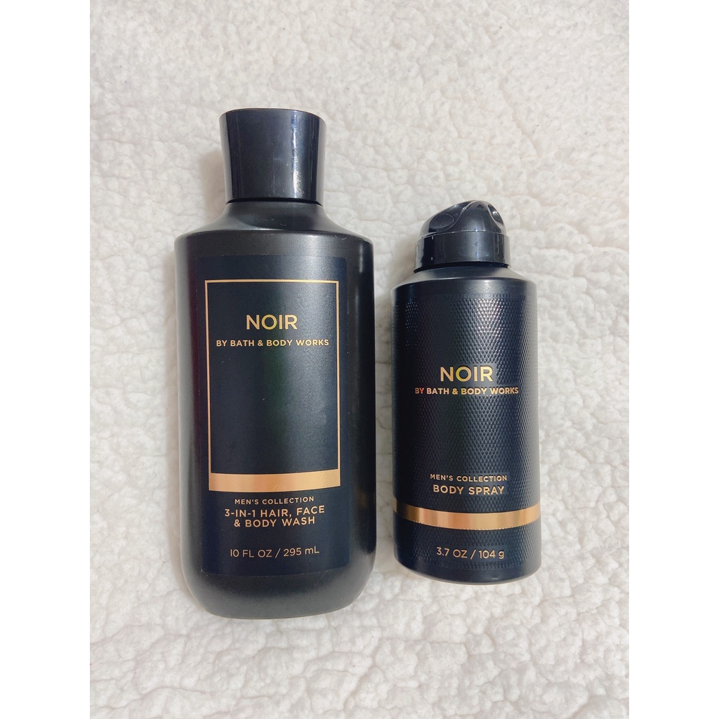 Noir Paris Clean Slate Sữa tắm gội cao cấp 3in1 Bath & Body Works hair & body wash men's collection 295ml