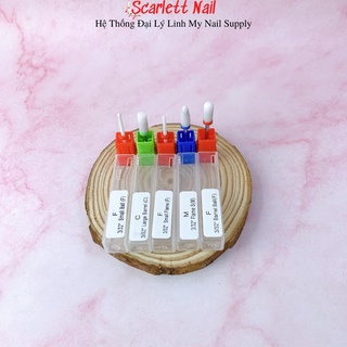 Đầu Mài Sứ Mịn - Mài Dũa Phá Móng Tay Móng Gel Nhiều Loại