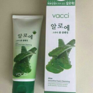Sữa rửa mặt vacci ( tinh chất lô hội)
