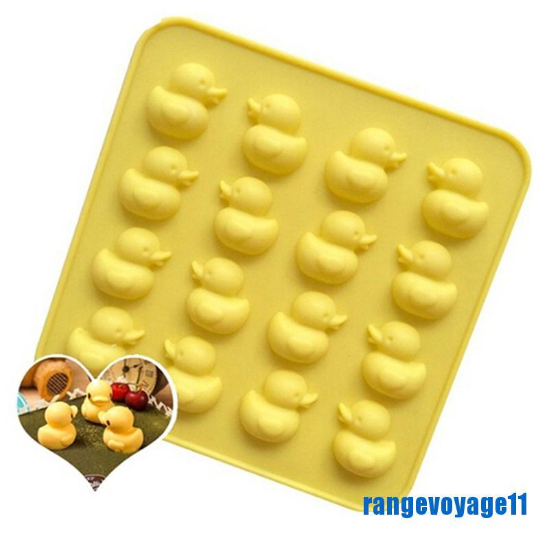 Khuôn Silicone Làm Bánh Hình Chú Vịt Đáng Yêu
