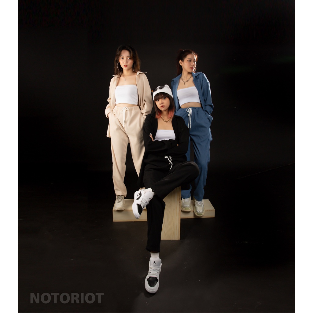 Set Quần Aó Flannel Nam Nữ Notoriot [HÌNH ẢNH THẬT] | BigBuy360 - bigbuy360.vn