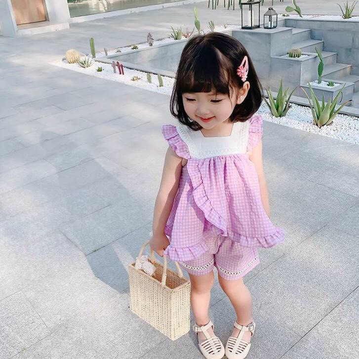 Bộ đồ bé gái - Bộ thô đũi siêu cute cho bé gái