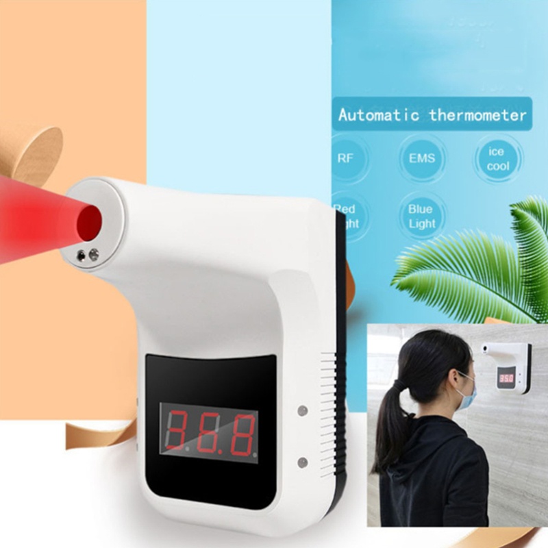 Nhiệt Kế Điện Tử Không Tiếp Xúc Có Đèn LED Kỹ Thuật Số