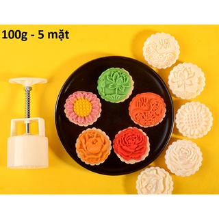 Khuôn bánh trung thu lò xo 100g