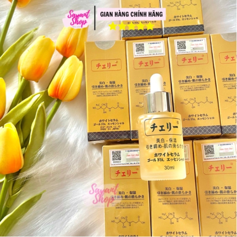 SERUM HOA ANH ĐÀO NHẬT BẢN VÀNG NON 24K TRẺ HOÁ DA 30ml