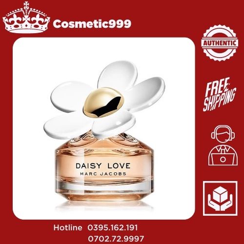 Nước hoa daisy love marc jacobs, nước hoa daisy marc jacobs  eau de toilette thơm lâu chính hãng -cosmetic999