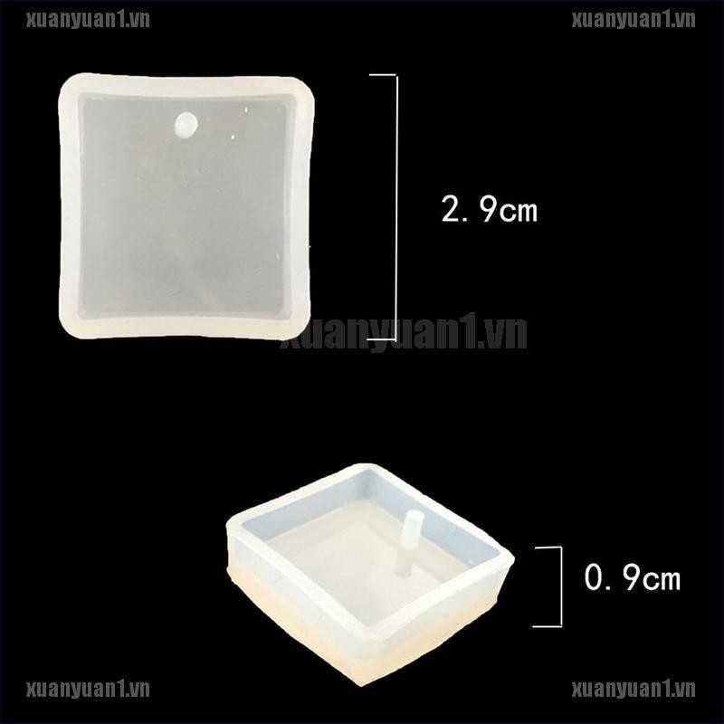 [XUANYUAN1] Khuôn Silicone Làm Keo UV Hình Giọt Nước Sáng Tạo DIY