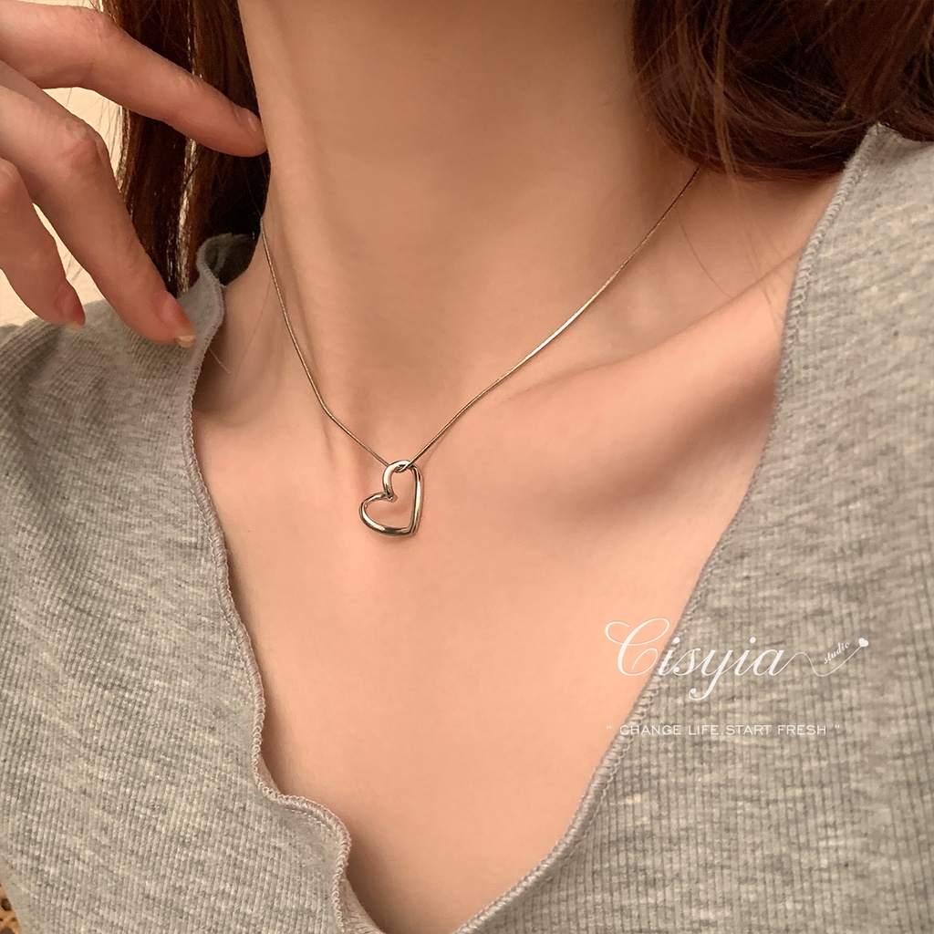 Vòng cổ Hình Trái Tim Thời Trang Dành Cho Nữ