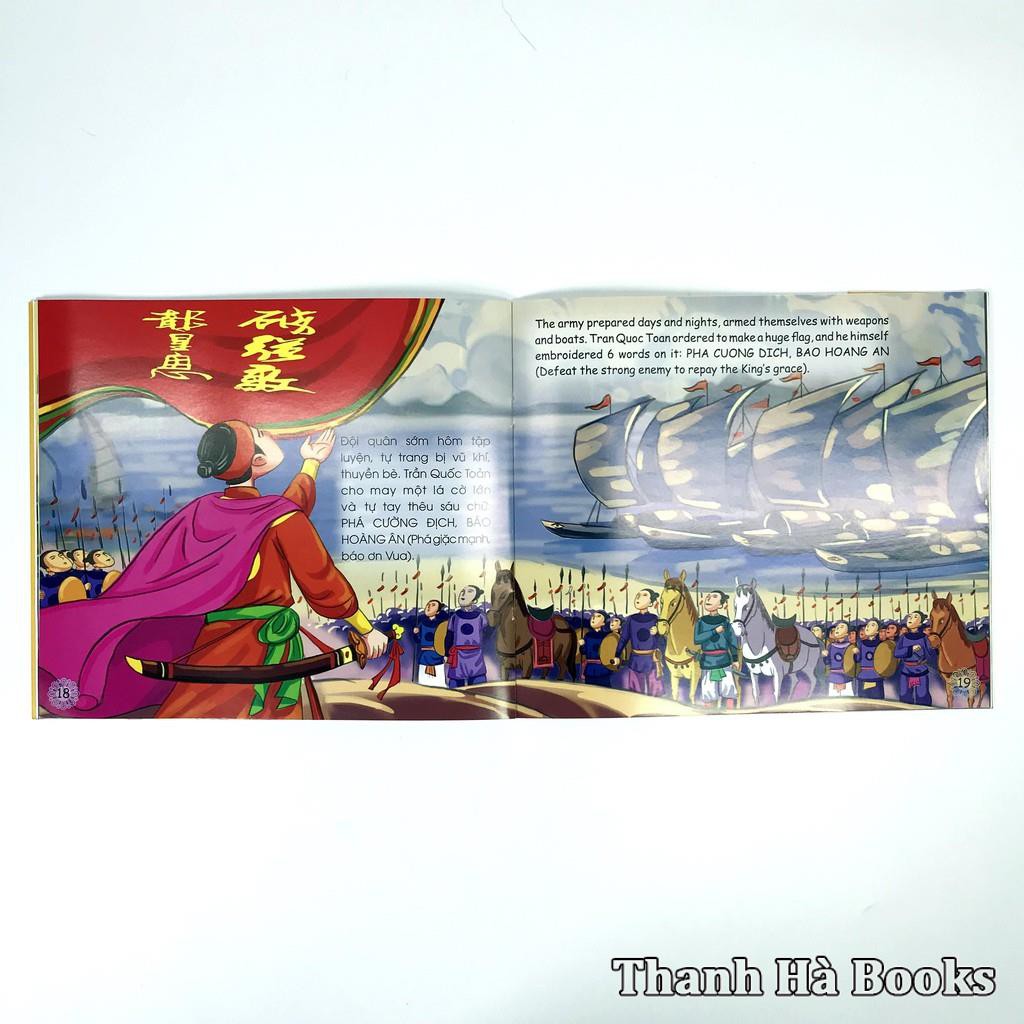 [Sách] - Vị Tướng Trẻ Dũng Cảm (Danh Nhân Việt Nam Song Ngữ)
