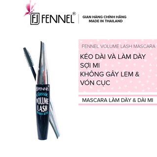 Mascara làm dày và dài mi Fennel Classic Volume Lash Mascara 14ml